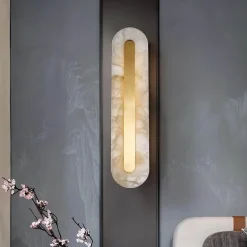 Elegante Marmor-Wandleuchte - Damiano Design