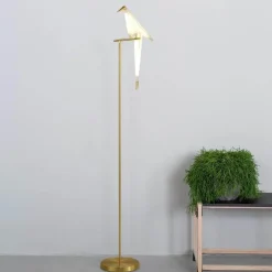 Elegante Paradisaeidae Stehleuchte - Dekorative Beleuchtungsvorrichtung