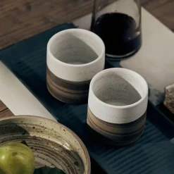 Elegante Retro-Keramiktasse - Teetasse im japanischen Stil