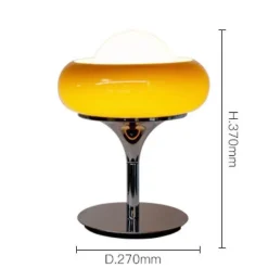 Elegante Tischlampen aus Glas – Dekorative Eierkuchenbeleuchtung