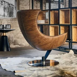 Eleganter Akzentstuhl - Sébastien Beistellstuhl fürs Wohnzimmer