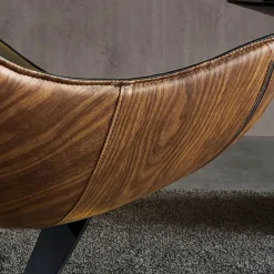 Eleganter Akzentstuhl - Sébastien Beistellstuhl fürs Wohnzimmer