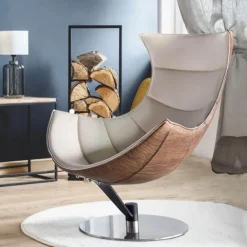 Eleganter Akzentstuhl - Sébastien Beistellstuhl fürs Wohnzimmer