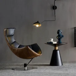 Eleganter Akzentstuhl - Sébastien Beistellstuhl fürs Wohnzimmer