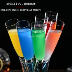 Eleganter Champagnerkelch aus Kristall – Weingläser für Partys, 120–150 ml