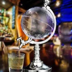 Eleganter Globus Getränkespender - Vintage Getränkespender