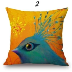 Eleganter Kissenbezug mit Blumenvase – luxuriöser Kissenbezug für die Inneneinrichtung