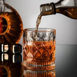 Eleganter Kristallbecher - Borlan Drinkware