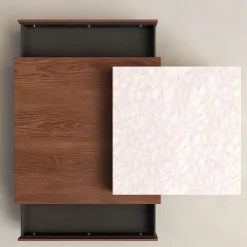 Eleganter Marmor-Couchtisch - Alaric Design