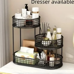 Eleganter mehrstöckiger Obstkorb aus Metall – luxuriöses dekoratives Design