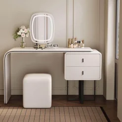 Eleganter Schminktisch – Frisiertisch Rosario mit Stauraum