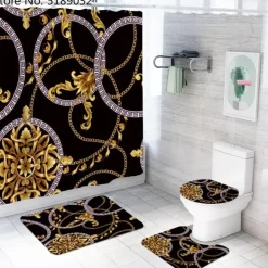 Elegantes Duschvorhang-Set – Allure Badezimmerdekor