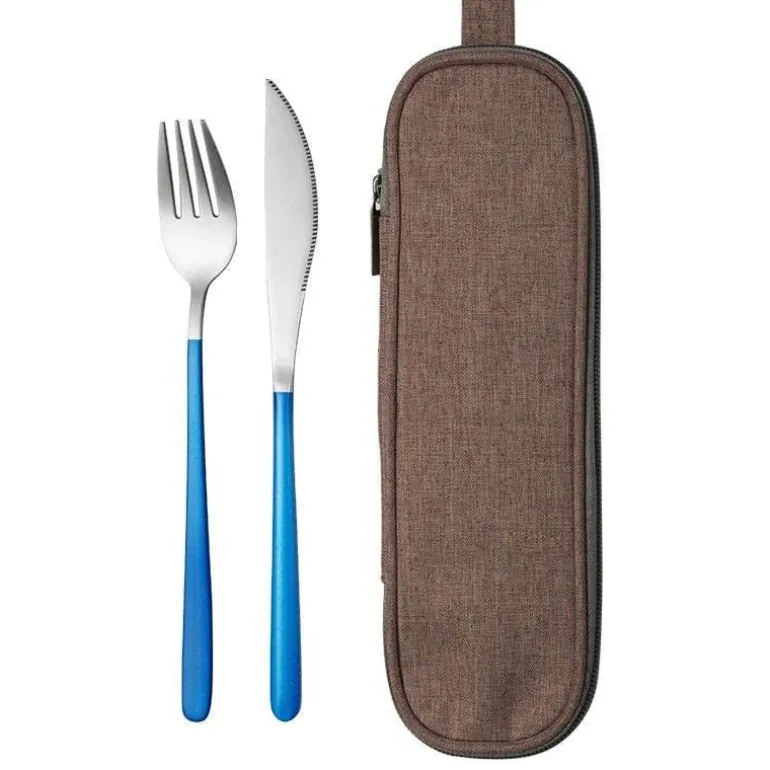 Elegantes Edelstahl-Geschirrset – Premium-Essbesteck
