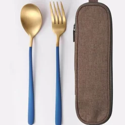 Elegantes Edelstahl-Geschirrset – Premium-Essbesteck