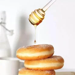 Elegantes Honigglas - Vorratsbehälter aus Glas