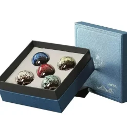 Elegantes Kaffee- und Teetassen-Set aus Keramik – Essgeschirr in Geschenkbox