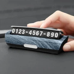 Elegantes Parknummernschild - Stilvolles Parkplatz-ID-Tag