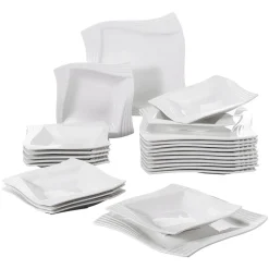 Elegantes Porzellan-Geschirrset - Calou Geschirr für die gedeckte Tafel