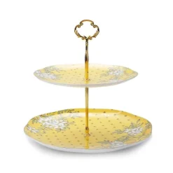 Elegantes Teeservice aus Knochenporzellan – Zitronenbaum-Tasse und Untertasse, Schwarztee-Set