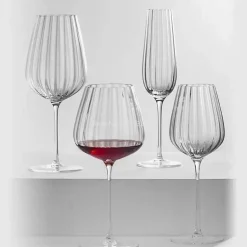 Elegantes Weinkelch-Set aus Kristallglas – Luxuriöse Champagnergläser für Partys