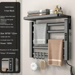 Elektrisch beheizter Handtuchhalter - Intelligenter Organizer-Trockner
