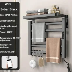 Elektrisch beheizter Handtuchhalter - Intelligenter Organizer-Trockner