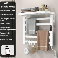 Elektrisch beheizter Handtuchhalter - Intelligenter Organizer-Trockner
