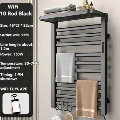 Elektrisch beheizter Handtuchhalter - Intelligenter Organizer-Trockner
