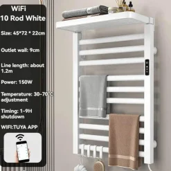 Elektrisch beheizter Handtuchhalter - Intelligenter Organizer-Trockner