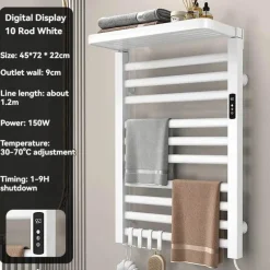 Elektrisch beheizter Handtuchhalter - Intelligenter Organizer-Trockner