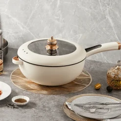 Elektrische Bratpfanne – Antihaft-Easy-Cooker-Pfanne