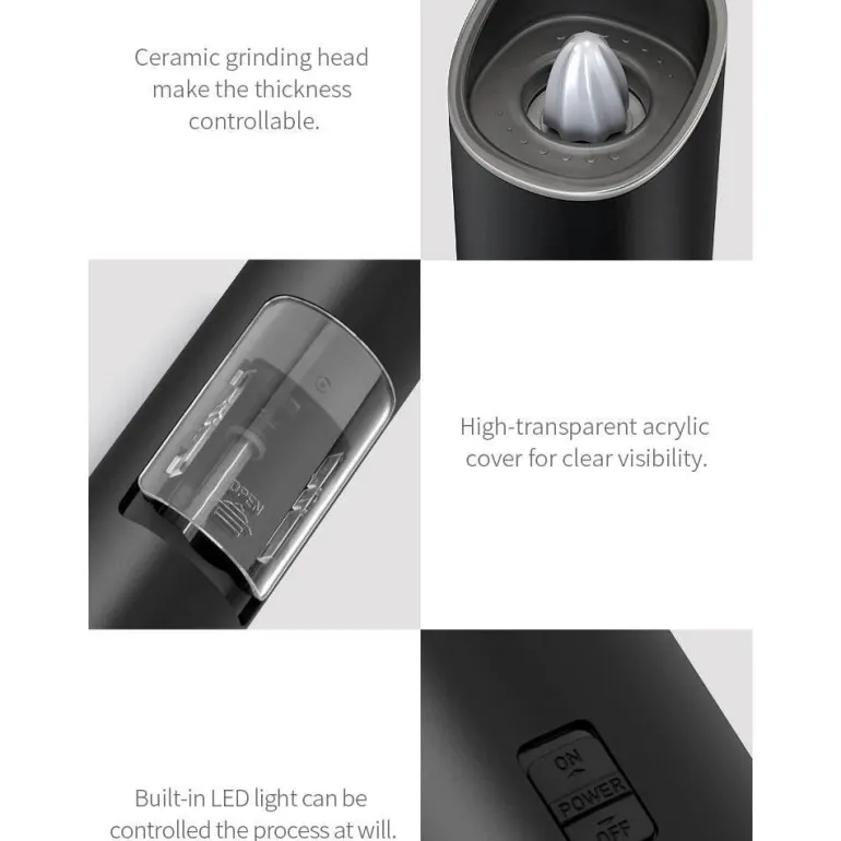 Elektrische Gewürzmühle - Automatische Gewürzmühle