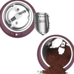 Elektrische Mini-Kaffeemühle – Leistungsstarke Bohnenmühle