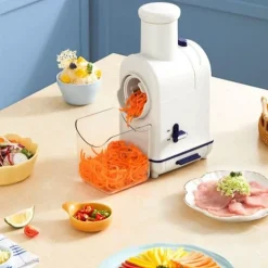Elektrische Reibe - Einstellbares professionelles Multi-Chop-Küchenwerkzeug