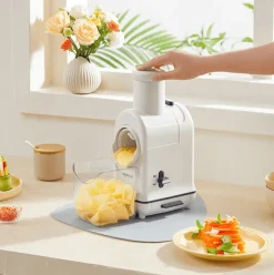 Elektrische Reibe - Einstellbares professionelles Multi-Chop-Küchenwerkzeug