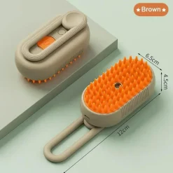 Elektrische Tierbürste – 3-in-1-Pflegewerkzeug mit Dampfgarer