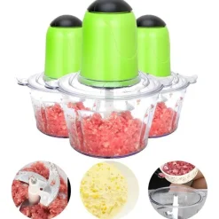 Elektrischer Fleischwolf aus Edelstahl – Vielseitiger Küchenzerkleinerer für perfekt gemahlenes Fleisch