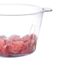 Elektrischer Fleischwolf aus Edelstahl – Vielseitiger Küchenzerkleinerer für perfekt gemahlenes Fleisch