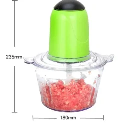 Elektrischer Fleischwolf aus Edelstahl – Vielseitiger Küchenzerkleinerer für perfekt gemahlenes Fleisch