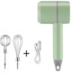 Elektrischer Handaufschäumer - 2-in-1 Milchmixer Schneebesen