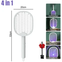 Elektrischer 6-in-1-Mückenvernichter – drehbare Insektenfalle