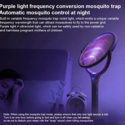 Elektrischer 6-in-1-Mückenvernichter – drehbare Insektenfalle
