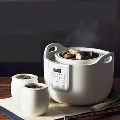Elektrischer Kochtopf aus Keramik – Multifunktionales Schmorgerät
