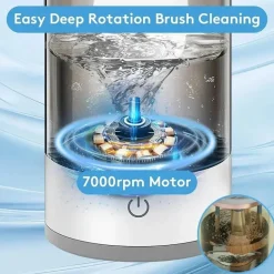 Elektrischer Make-up-Pinselreiniger – 3-in-1-Schleudermaschine