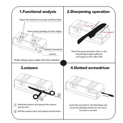 Elektrischer Messerschärfer – Professionelles Küchenwerkzeug für präzise Schneidkantenpflege