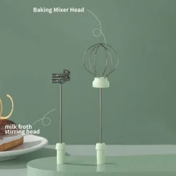 Elektrischer Milchaufschäumer – Schaumbereiter mit 3 Geschwindigkeiten für perfekte Kaffee-Lattes und Cappuccinos