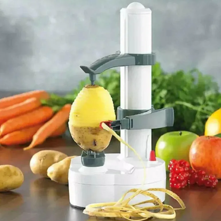 Elektrischer Schäler für Obst und Gemüse – Vielseitiges Küchengerät für die einfache Essenszubereitung
