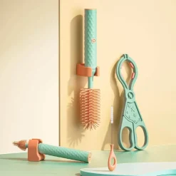 Elektrischer Silikon-Flaschenreiniger – Rotierendes Geschirrspülwerkzeug