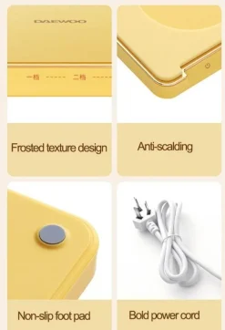 Elektrischer Tassenwärmer – Mini-Kaffeewärmer für den Schreibtisch