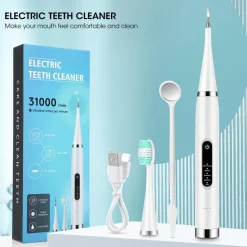 Elektrischer Ultraschall-Zahnreiniger, Zahnaufhellung, Plaque